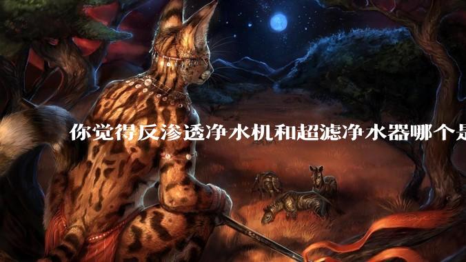 你觉得反渗透净水机和超滤净水器哪个是更适合厨房使用的？