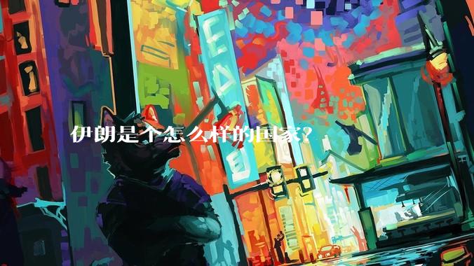 伊朗是个怎么样的国家？