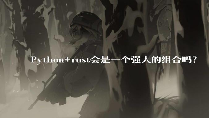 Python+rust会是一个强大的组合吗？