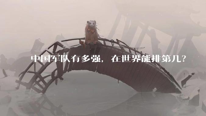 中国军队有多强，在世界能排第几？