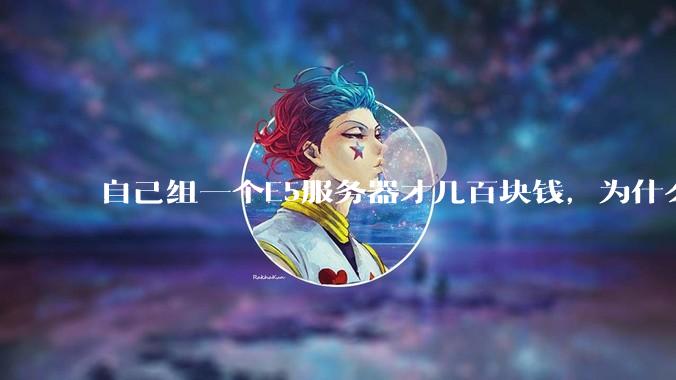 自己组一个E5服务器才几百块钱，为什么去阿里云租这么贵?