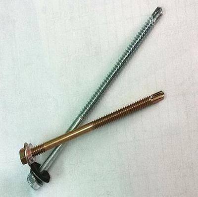 六角钻尾螺钉 六角法兰钻尾自攻钉 - GB /T 15856.4-1995 - 温州百旺五金制品
