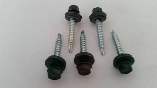 内六角带垫烤漆钻尾螺丝 高效紧固的工业利器